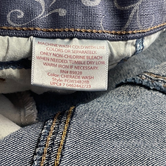 Faded Glory Womens plus denim pant Sz 18W - Picture 3 of 4